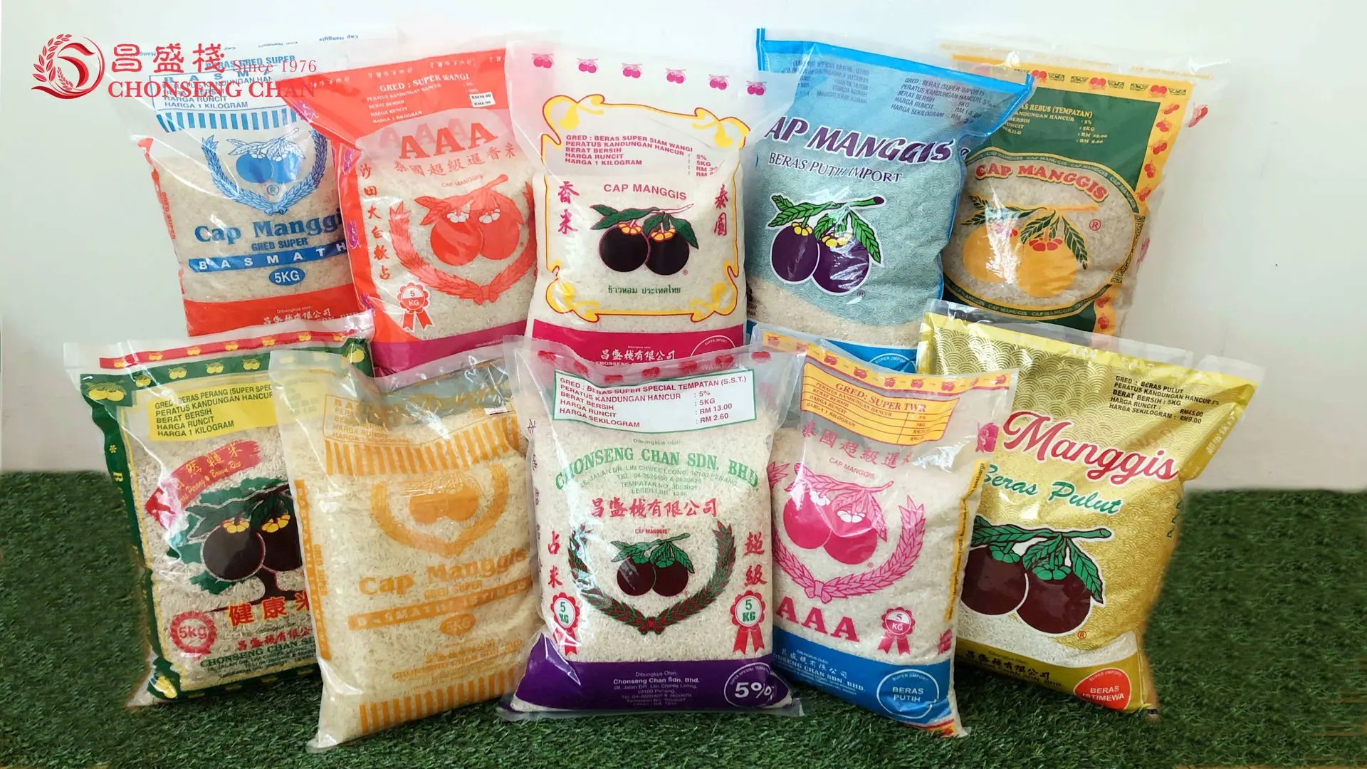 Chonseng Chan Product Range